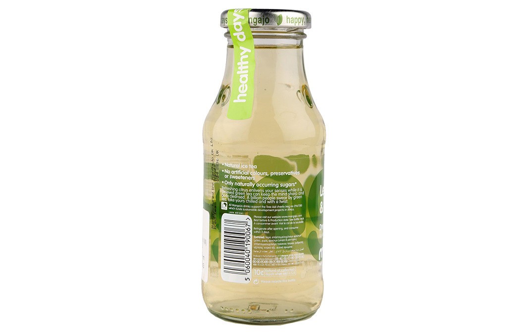 Mangajo Lemon & Green Tea Dream Team   Glass Bottle  250 millilitre